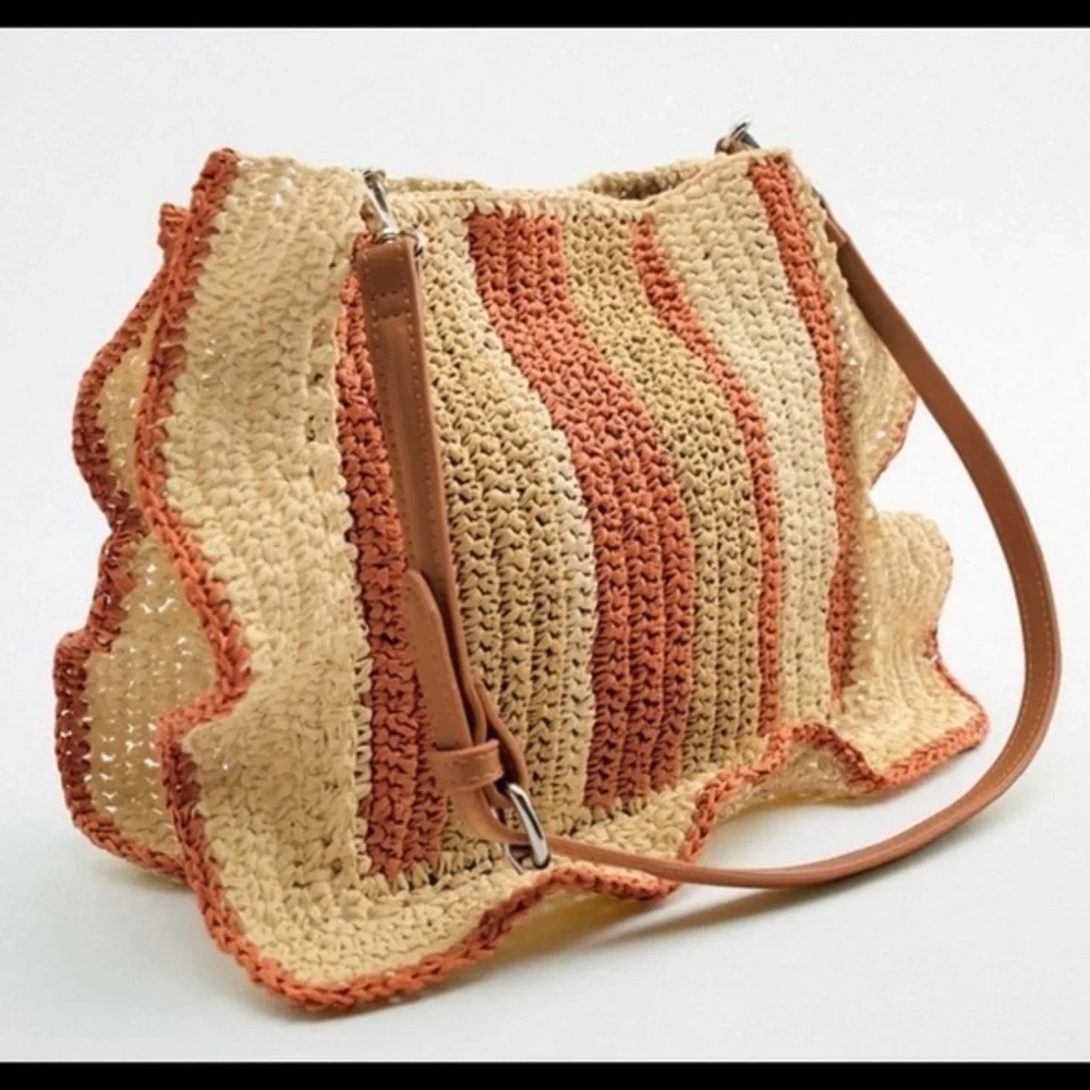 ZARA Woven bucket bag 6218/910 - Picture 5 of 14